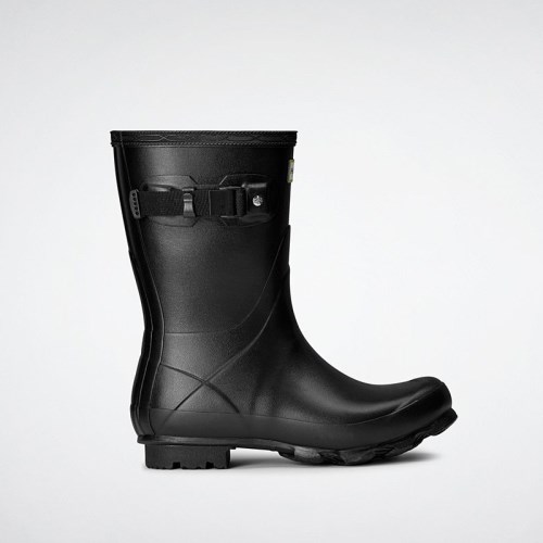 Hunter Norris Field Short Rain Boots For Womens - NZ C6354